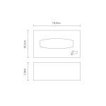 PORTA MASCARAS INOX – SUPORTE EM AÇO INOX PARA CAIXA DE MASCARAS DESCARTAVEIS - Imagem 5