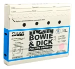 INDICADOR QUÍMICO BOWIE & DICK  PACOTE PRONTO - CLEAN UP