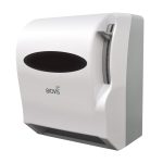 TOALHEIRO ALAVANCA LUNA DISPENSER DE PAREDE PARA PAPEL TOALHA EM BOBINA - Imagem 2