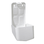 CAICAI HIGIA BRANCO – DISPENSER PLASTICO DE PAREDE PARA PAPEL HIGIENICO INTERFOLHADO - Imagem 2