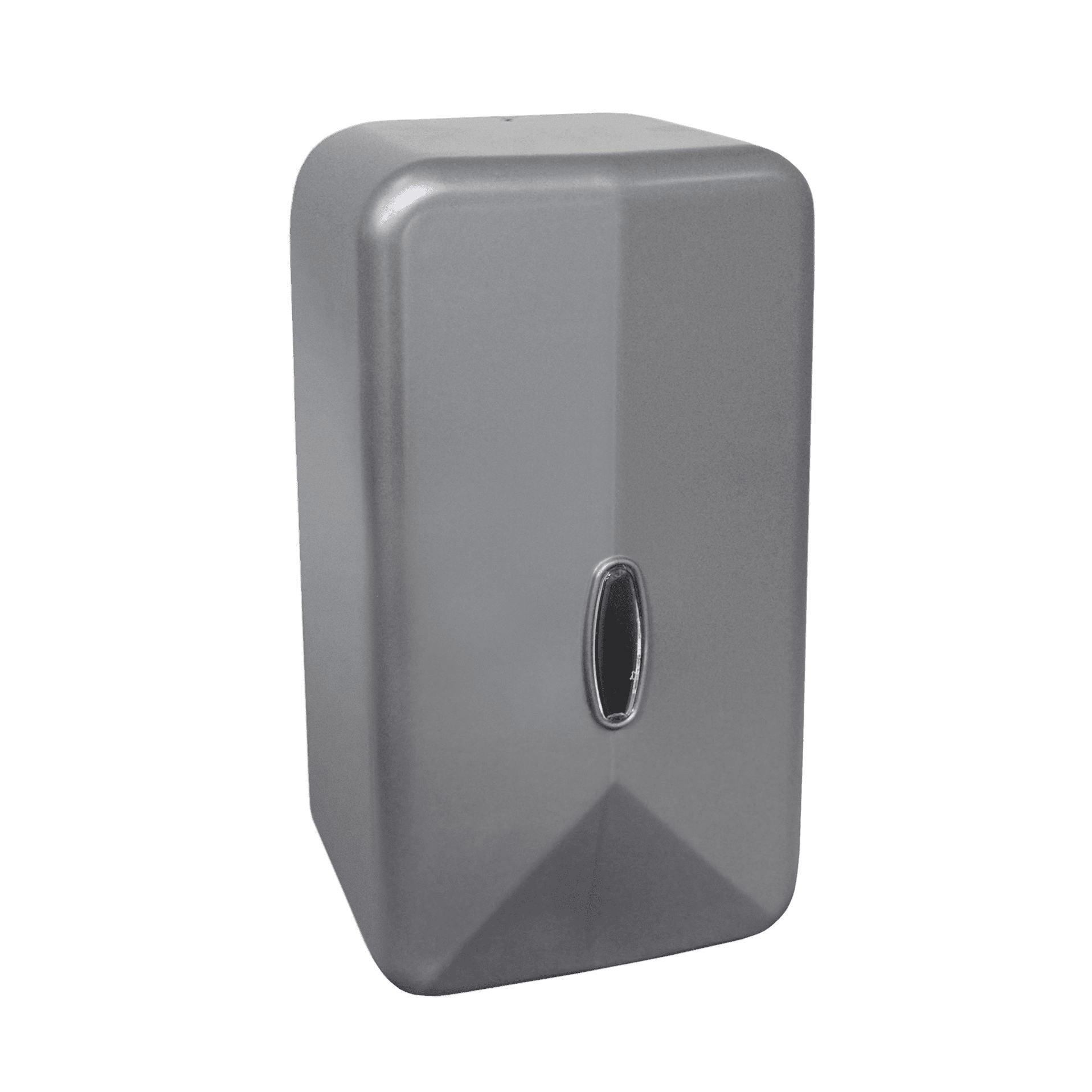 15398875553-caicai-higia-grafite-1.png CAICAI HIGIA GRAFITE – DISPENSER PLASTICO DE PAREDE PARA PAPEL HIGIENICO INTERFOLHADO - Imagem 1