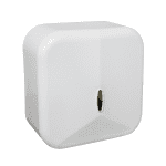 PORTA ROLAO HIGIA BRANCO – DISPENSER PLASTICO DE PAREDE PARA PAPEL HIGIENICO