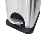 LIXEIRA COLETA 15 L INOX COM BALDE REMOVIVEL