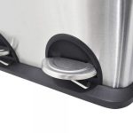 LIXEIRA DUPLA 30L INOX – PEDAL E BALDE REMOVIVEL - Imagem 3