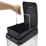 LIXEIRA COLETA 15 L INOX COM BALDE REMOVIVEL - Imagem 4