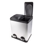 LIXEIRA DUPLA 30L INOX – PEDAL E BALDE REMOVIVEL - Imagem 5