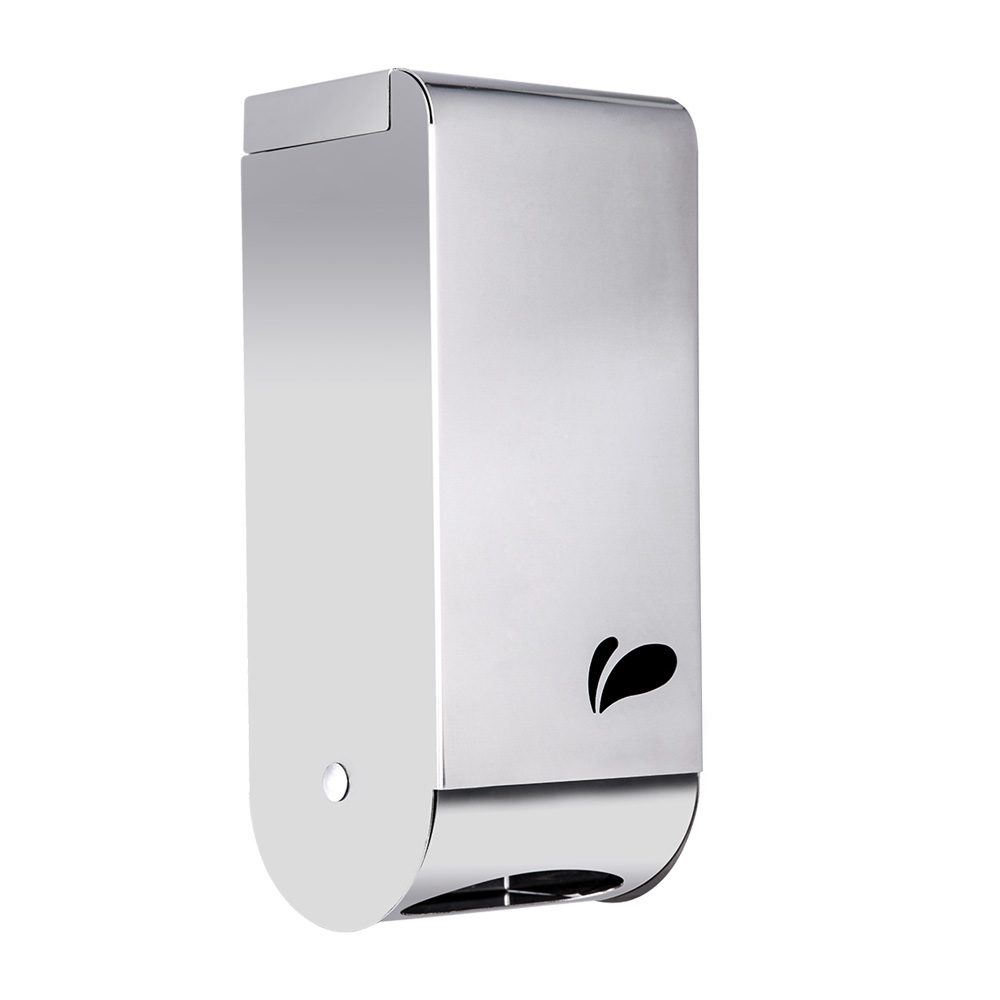 15398927134-caicai-visium-01.jpg CAICAI VISIUM – DISPENSER DE PAREDE PARA PAPEL HIGIENICO INTERFOLHADO - Imagem 1