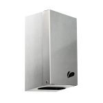 CAICAI QUADRA – DISPENSER DE PAREDE PARA PAPEL HIGIENICO INTERFOLHADO POLIDO