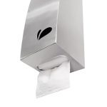 CAICAI NOBLE – DISPENSER DE PAREDE PARA PAPEL HIGIENICO INTERFOLHADO ESCOVADO - Imagem 4