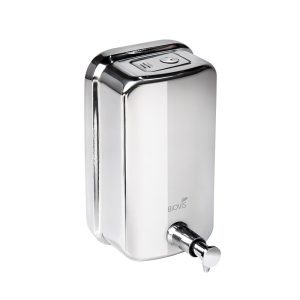 SABONETEIRA  INOX 500ML SEM VISOR ESCOVADO