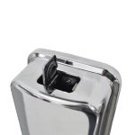 SABONETEIRA VISIUM INOX 500ML SEM VISOR - POLIDA - Imagem 3