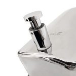 SABONETEIRA VISIUM 1300ML – INOX ESCOVADO SABONETE/ALCOOL GEL SEM VISOR - Imagem 3